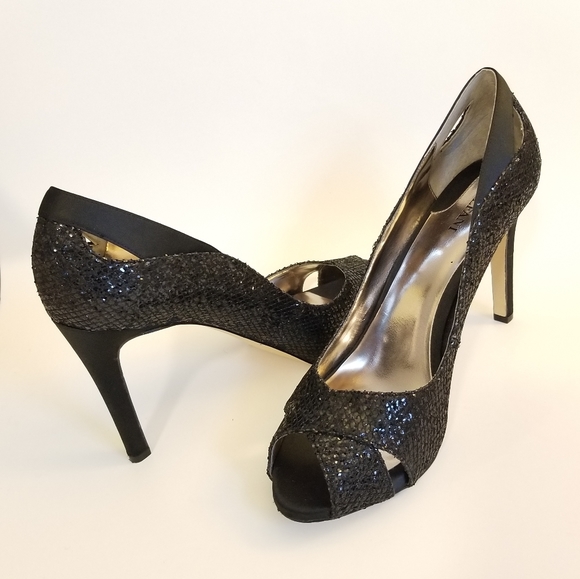 Alfani Lyrra Peeptoe Heels, Size 9.5M - Picture 10 of 14